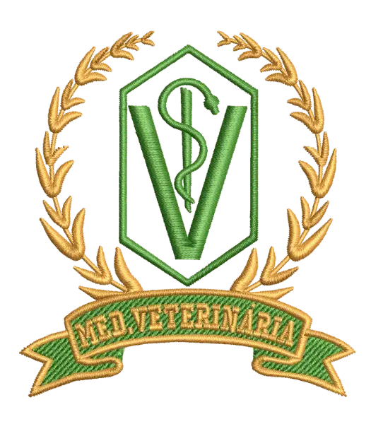 Matriz de Bordado Curso Med Veterinária